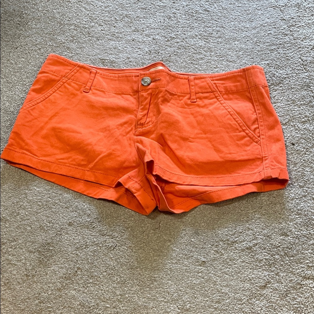 Hollister Women's Orange Shorts